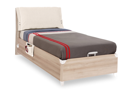 Pat cu lada (100x200cm) DUO 