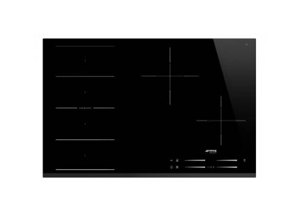 Plita incorporabila cu inductie Smeg SI1F7845B, 78 cm latime, negru